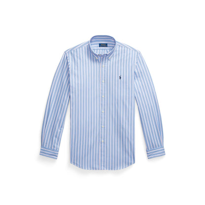 Polo Ralph Lauren - Poplin Stretch Business Shirt - Stripe - Blue, Pink Multi