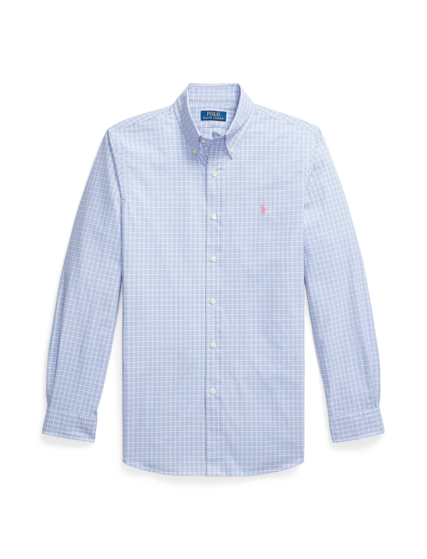 Polo Ralph Lauren - Poplin Stretch Shirt - Check - Blue, Pink Multi