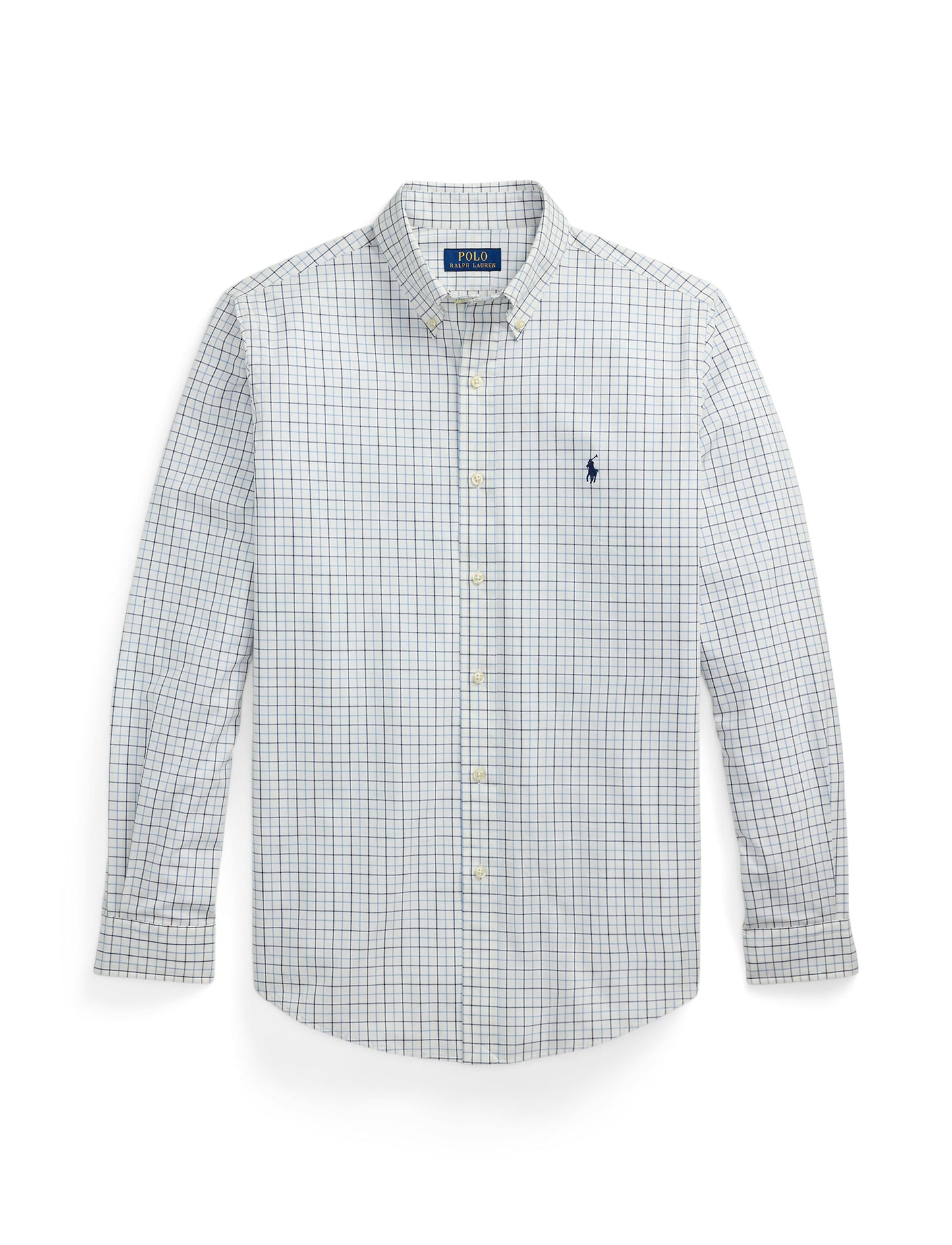 Polo Ralph Lauren - Poplin Stretch Shirt - Check - Blue Multi