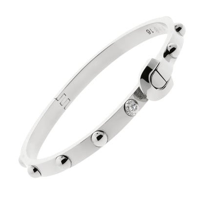 Louis Vuitton Diamond Gold Bangle Bracelet