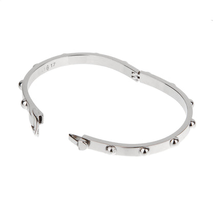 Louis Vuitton Empreinte White Gold Bangle Bracelet