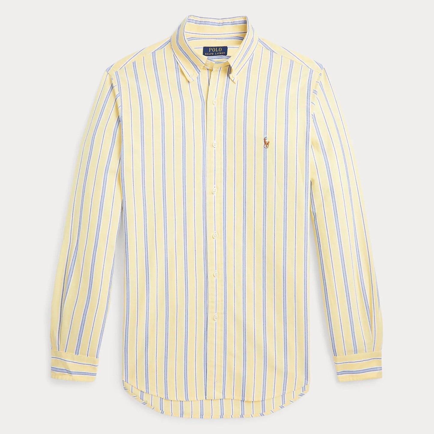 Polo Ralph Lauren - Oxford Shirt -  Stripe - Yellow, Blue, White