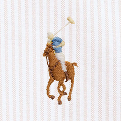 Polo Ralph Lauren - Classic Fit Oxford Shirt - Beige white