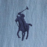 Polo Ralph Lauren - Linen Sports Shirt - Office Blue